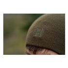 Image of Harkila Reversible Beanie - Willow Green/Orange