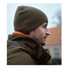 Image of Harkila Reversible Beanie - Willow Green/Orange
