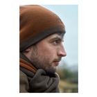 Image of Harkila Reversible Beanie - Shadow Brown/Rustique Clay