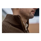 Image of Harkila Vincent Merino Half Zip Pullover - Demitasse Brown