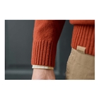 Image of Harkila Vincent Merino V-Neck Pullover - Bombay Brown