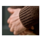 Image of Harkila Vincent Merino V-Neck Pullover - Demitasse Brown