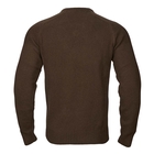 Image of Harkila Vincent Merino V-Neck Pullover - Demitasse Brown