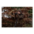Image of Harkila Aspire Reversible Beanie - Shadow Brown/Red