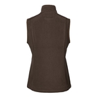 Image of Harkila Womens Sandhem Sherpa Fleece Waistcoat - Demitasse Brown