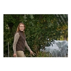 Image of Harkila Womens Sandhem Sherpa Fleece Waistcoat - Demitasse Brown