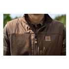 Image of Harkila Kalix Fleece Waistcoat - Dark Earth