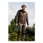 Image of Harkila Kalix Fleece Waistcoat - Dark Earth