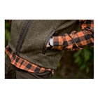 Image of Harkila Kalix Fleece Waistcoat - Willow Green/Shadow Brown