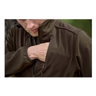 Image of Harkila Scandinavian Softshell Jacket - Willow Green/Shadow Brown