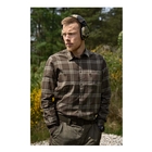Image of Harkila Fjell Long Sleeved Shirt - Green Check