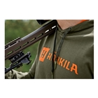 Image of Harkila Identity Hoodie - Grape Leaf/Mandarin Orange