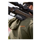 Image of Harkila Identity Hoodie - Grape Leaf/Mandarin Orange