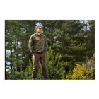 Image of Harkila Identity Hoodie - Grape Leaf/Mandarin Orange