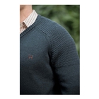 Image of Harkila Vincent Merino V-Neck Pullover - Dark Navy
