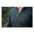 Image of Harkila Vincent Merino Half Zip Pullover - Dark Navy