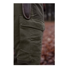 Image of Harkila Hill Trousers - Black Olive/Forest Night