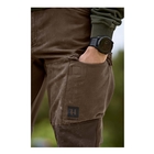 Image of Harkila Scandinavian Trousers - Dark Earth/Slate Brown