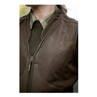 Image of Harkila Womens Skye Shooting Waistcoat - Willow Green/Shadow Brown