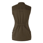 Image of Harkila Womens Skye Shooting Waistcoat - Willow Green/Shadow Brown