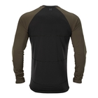 Image of Harkila HEAT USB-C Long Sleeve T-Shirt - Willow Green/Black