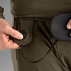 Image of Harkila HEAT USB-C Long Johns - Willow Green/Black