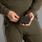 Image of Harkila HEAT USB-C Long Johns - Willow Green/Black