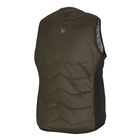 Image of Harkila HEAT V-Neck Waistcoat - Willow Green/Black