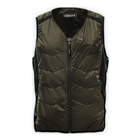Image of Harkila HEAT V-Neck Waistcoat - Willow Green/Black