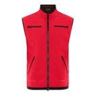 Image of Harkila Kamko Reversible Fleece Waistcoat - Brown/Red