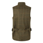 Image of Harkila Kenmore Tweed Waistcoat - Forest Green