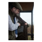 Image of Harkila Kenmore Tweed Waistcoat - Forest Green