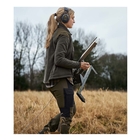 Image of Harkila Ladies Vilja Fleece - Willow Green/Shadow Grey