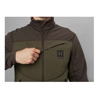 Image of Harkila Olaf Fleece Jacket - Willow Green/Shadow Grey