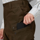 Image of Harkila Retrieve Light Trousers - Dark Warm Olive