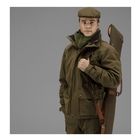 Image of Harkila Retrieve Wool Scarf - Green Check
