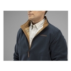 Image of Harkila Sandhem Fleece Pullover - Dark Navy Melange