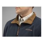 Image of Harkila Sandhem Fleece Pullover - Dark Navy Melange