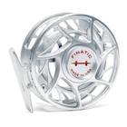 Image of Hatch Finatic 5 Plus Mid Arbor Fly Reel - Clear/Red