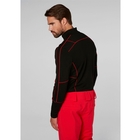 Image of Helly Hansen HH Lifa Merino 1/2 Zip Baselayer (Men's) - Black/Flag Red