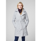 Image of Helly Hansen Welsey Insulated Trench Jacket (Women's) - Light Grey