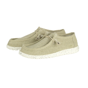 Image of Hey Dude Wally Perforated Shoe - Beige