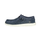 Image of Hey Dude Wally Perforated Shoe - Navy