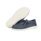 Image of Hey Dude Wally Perforated Shoe - Navy