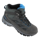 Image of Hi-Tec Logan Waterproof Walking Boots (Men's) - Charcoal / Prussian