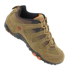 Image of Hi-Tec Quadra Classic Walking Shoes (Men's) - Smokey Brown / Burnt Orange