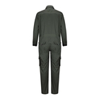 Image of Hoggs of Fife Workhogg Zipped Coverall - Green/Black