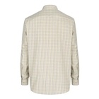 Image of Hoggs of Fife Inverness Cotton Tattersall Shirt - Brown/Gold/Navy