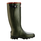 Image of Hunter Balmoral Neoprene Wellington Boots (Unisex) - Dark Olive