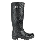 Image of Hunter Carnaby Tall Wellington Boots - Ostrich Black